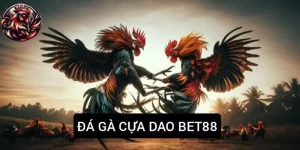 Đá Gà Cựa Dao Bet88: Cách Đặt Cược Và Tỷ Lệ Trả Thưởng