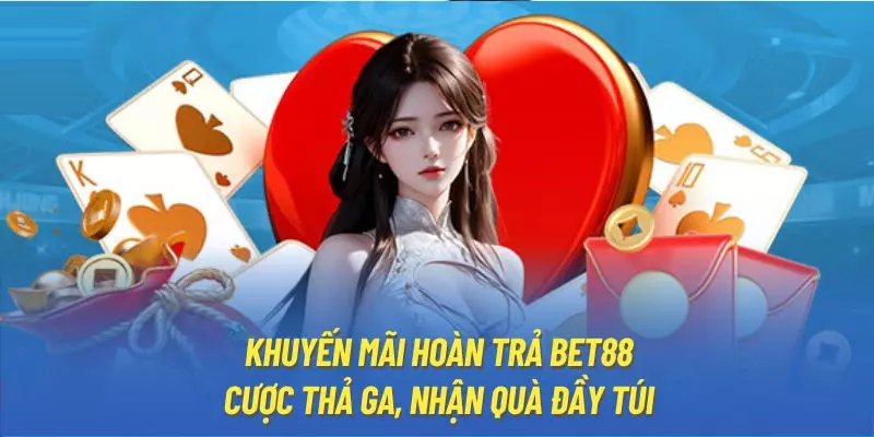 Khuyến Mãi Hoàn Trả BET88 - Cược Thả Ga, Nhận Quà Đầy Túi